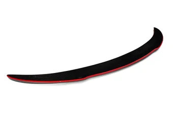 

Car-styling Carbon Fiber Red Line Rear Spoiler Glossy Fibre Trunk Wing Auto Body Kit Fit For Benz CLA Class W117 FD Style 13-17