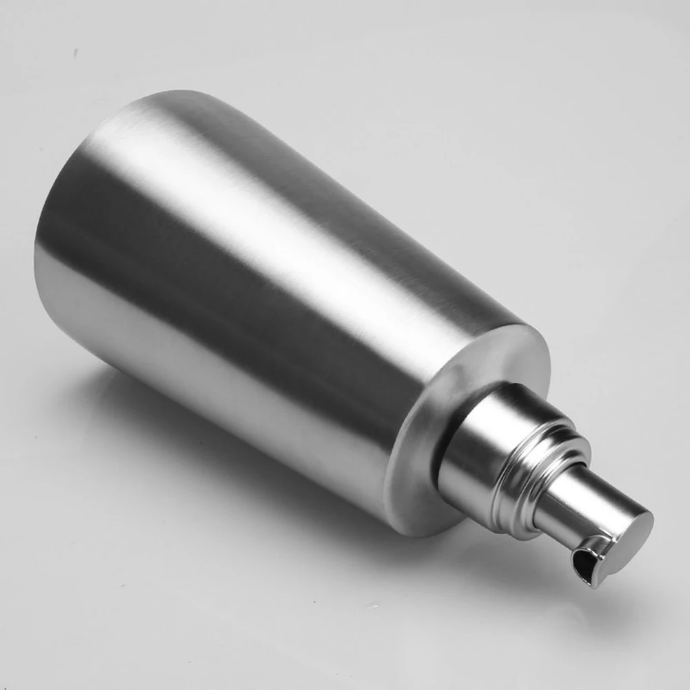 350ml Stainless Steel Bathroom Press Pump Foam Bottle Liquid Soap Dispenser Set 350ml Stainless Steel Bathroom Press Pump Foam Bottle Liquid Soap Dispenser Set