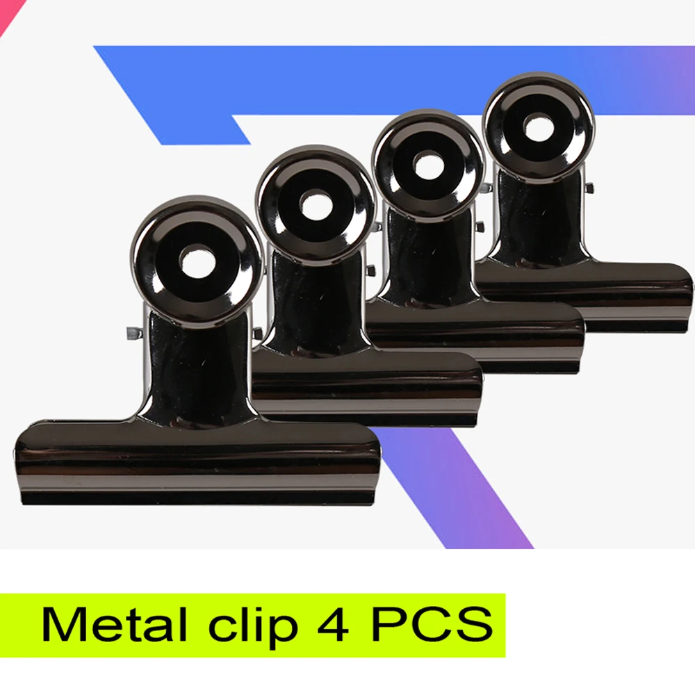 

Stainless steel photography background frame background cloth clip overall force background paper clip clip cloth four packs
