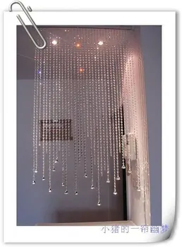 

Free shipping!100meter/lot, Acrylic bead curtain bright Crystal Curtain/ Wedding Decoration / Room Divider