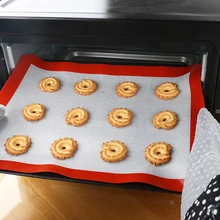 1 шт силиконовый антипригарный коврик для выпечки коврик для раскатки теста лист Торт Печенье универсальный инструмент для выпечки кондитерских изделий