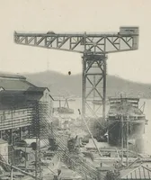 1/350 Scale WWII Scene Series IJN 150 tons Giant Crane Suitable For Nagasaki Naval Dock 2