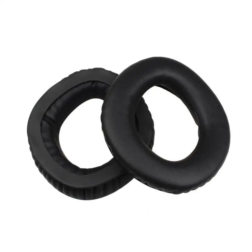 Durable Replacement Ear Pad Cushions Black Flexible Set Headphone Soft