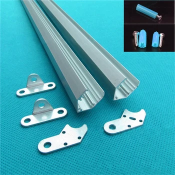 

10pcs/lot V shape led cabinet bar light profile with rotary fit for 8mm 3528 strip ,10mm 5050 strip ,12mm 5630 rigid strip