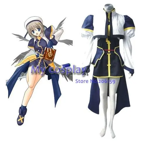 Волшебный женский костюм Mahou Shoujo Lyrical Nanoha Hayate Yagami для косплея вечернее платье