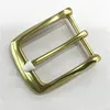 DIY leather craft women men belt pin buckle solid brass material 5pcs/lot wholesale inner 40mm ► Photo 3/5