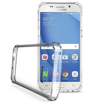 

50pcs Shockproof Clear Soft TPU Ultra Thin Case For Samasung Galaxy A9 A7 A6 Plus A50 A30 M30 M20 M10 Shockproof Corner Case
