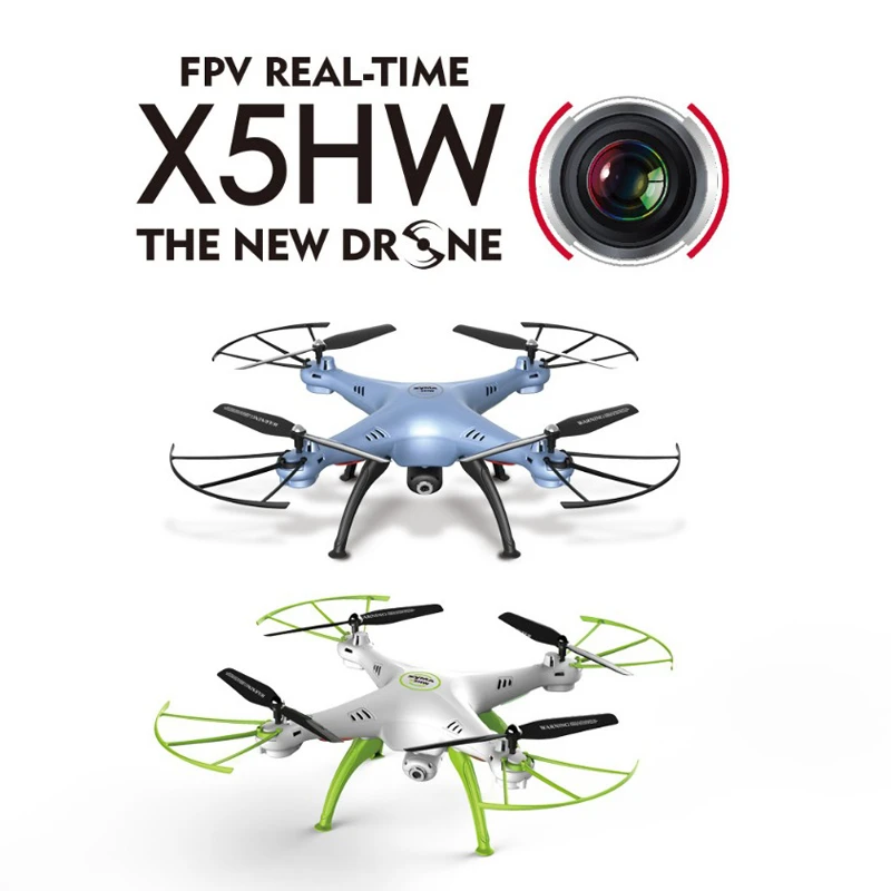 Syma X5HW(X5SW Upgrade) гоночный Дрон FPV Квадрокоптер Дрон с камерой HD 2,4G 4CH RC вертолет wifi USB игрушка