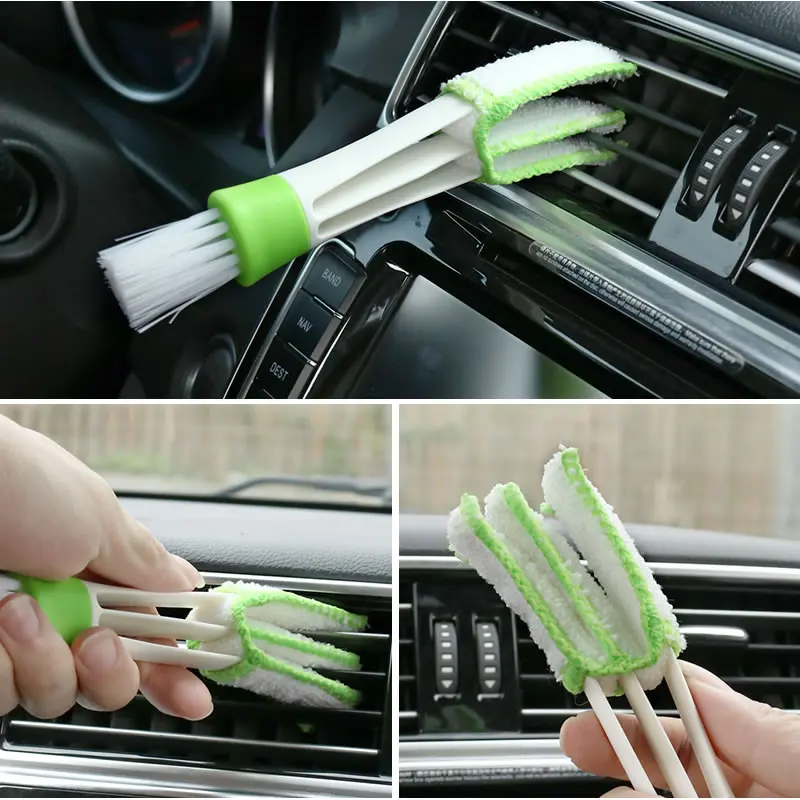 

Car dust brush cleaning tool car wash Computer keyboard Auto air conditioner exit car Interior clean duster automotive detailing