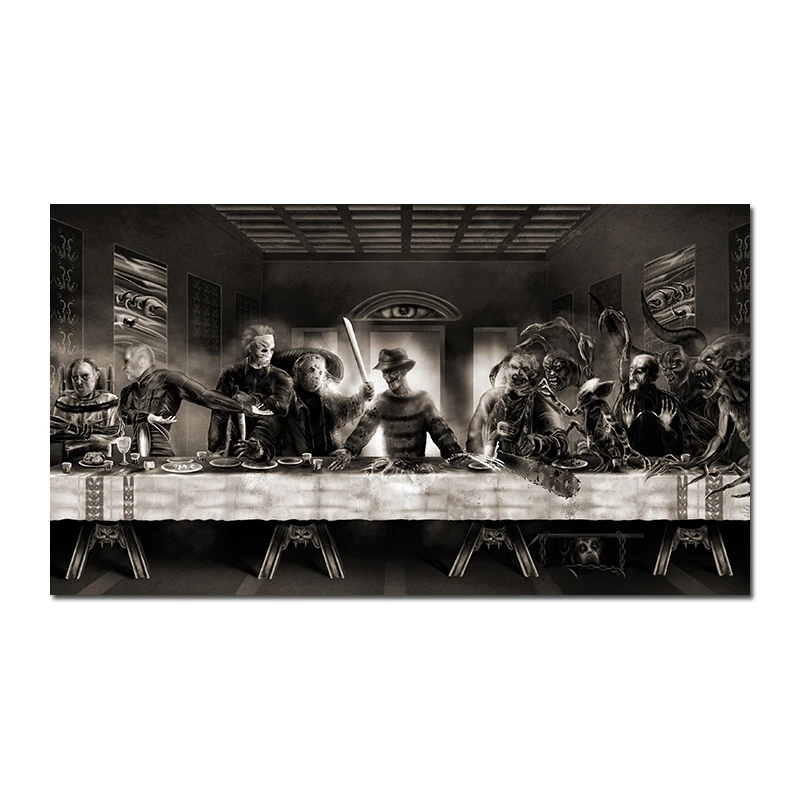 Avengers Infinity War Marvel The Last Supper Movie Art Silk poster 8x12 12x18