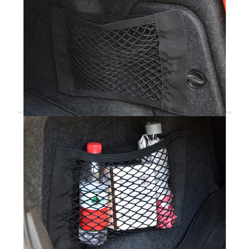 

40cm*25cm Car Trunk Luggage Holder Storage Mesh Net Bag Car Styling for Volvo xc60 s60 s80 s40 v60 v40 xc90 v70 xc70 accessories