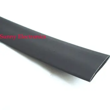 

12mm 100M Heat Shrink Tubing 2:1 Black clear white Tube Car Cable Sleeving Wrap Wire