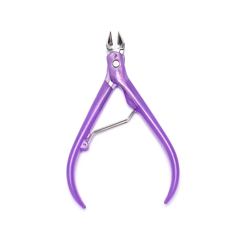 

Professional Toe Finger Cuticle Nipper Nail Clipper Trimmer Cutter Plier Scissors Plastic Nail Art Manicure Tool