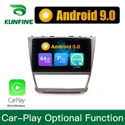 Android 9,0 Ram 4G Rom 64G PX6 Cortex A72 автомобильный DVD GPS; Мультимедийный проигрыватель автомобильный стерео для Toyota Camry 2007-2011 радио головное устройство