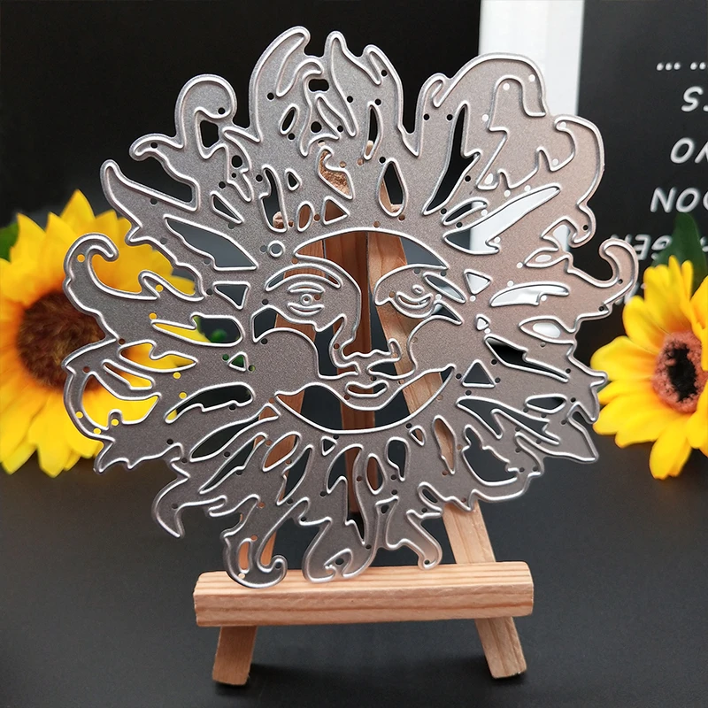 

Hollow flower new Metal Cutting Dies Handicraft Scrapbook embossing Paper Craft Album Card Punch Knife Art 11.4*11.1cm