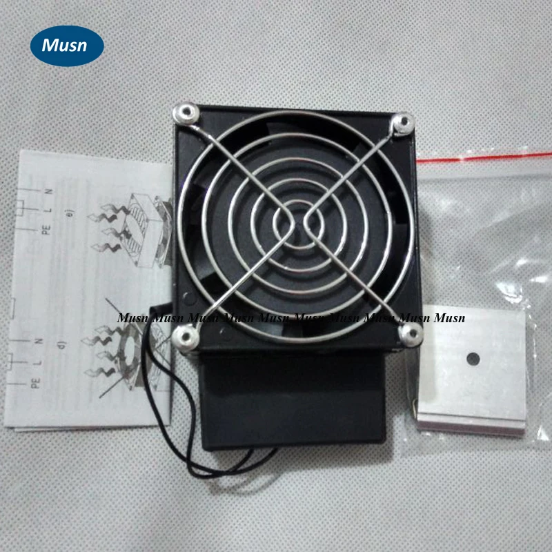 flat design fan heater temperature switch limiting HVL031 300W 120V or