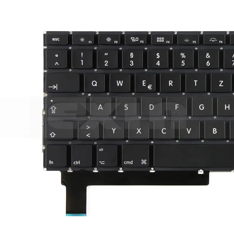 for Apple Macbook Pro 15'' A1286 German Germany Deutsch QWERTZ Keyboard+Backlight Backlit+Screws 20