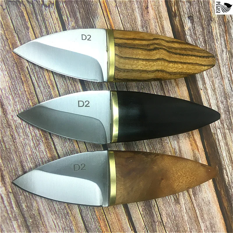 PEGASI мини прямое лезвие деревянная ручка ножа D2 Сталь EDC нож выживания Охота Кемпинг Открытый Инструменты