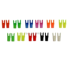 20 Pcs Plastic L Pin Nock for Arrow Shaft Accessories Outdoor Hunting Shooting Archery Bow Parts