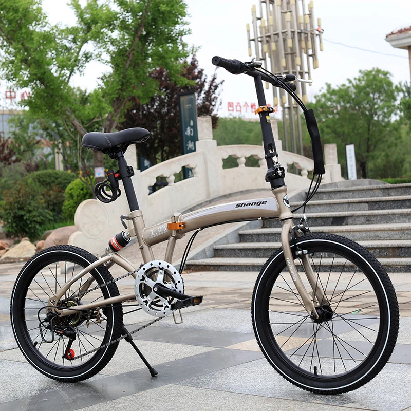 Cheap Folding Bicycle 20-Inch Speed Change Three-Knife Disc Brake Men And Women Ultra-Light Students Portable Small Bicycle 14 Cheap Folding Bicycle 20-Inch Speed Change Three-Knife Disc Brake Men And Women Ultra-Light Students Portable Small Bicycle 14