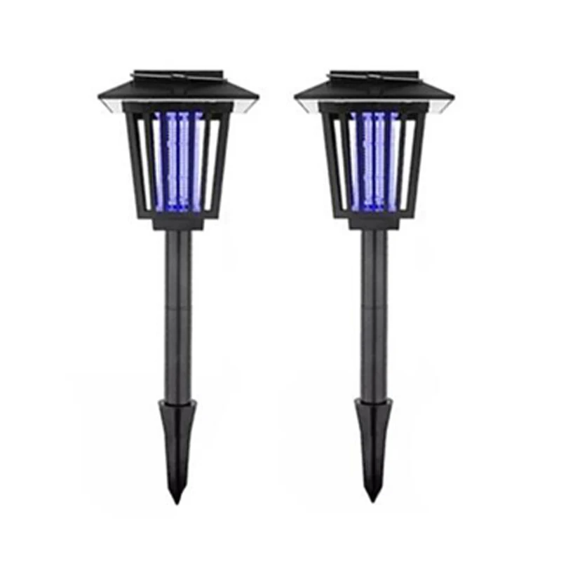 Solar Mosquito Killer Lamp LED UV Mosquito Killer Lamp Outdoor Garden Lawn Light Killer Insect Pest Bug Zapper (3)