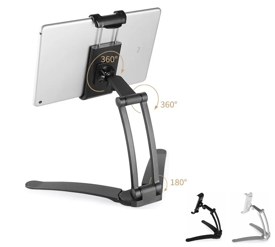 

Multi-universal tablet holder for iPad 4 air pro mini,360 Degree Rotate desk stand holder for phone xiaomi mi pad 4 samsung