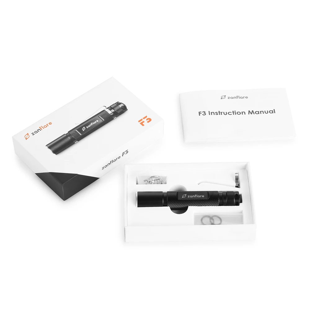 zanflare F3 AAA EDC Flashlight