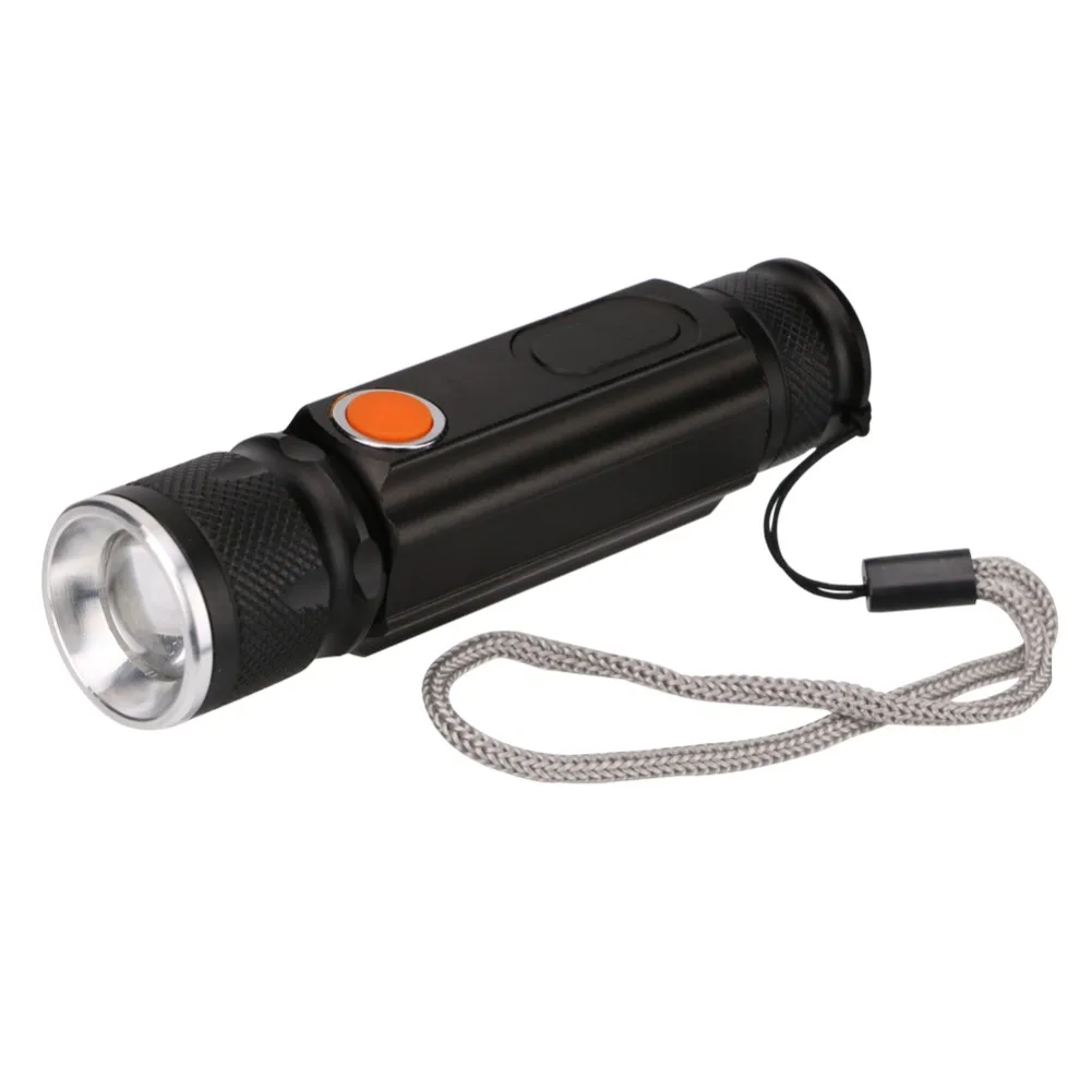 Мини USB удобный мощный COB светодиодный фонарик масштабируемый перезаряжаемый фонарик USB магнит вспышка Карманный Кемпинг лампа встроенный 18650