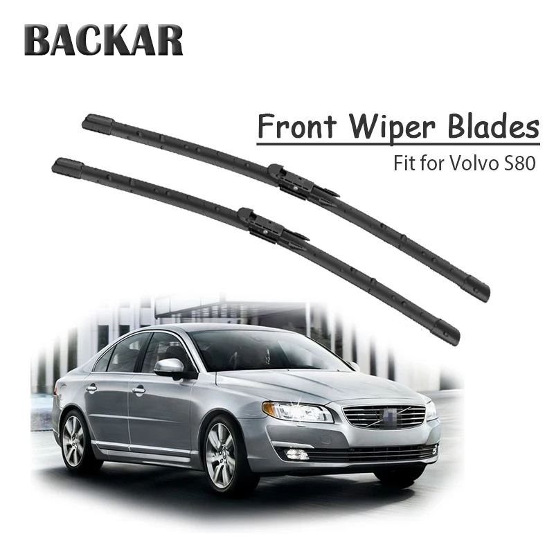 2 шт. резиновые щетки стеклоочистителя для Volvo S80 2016 2015 2014 2013-1998 | Автомобили и