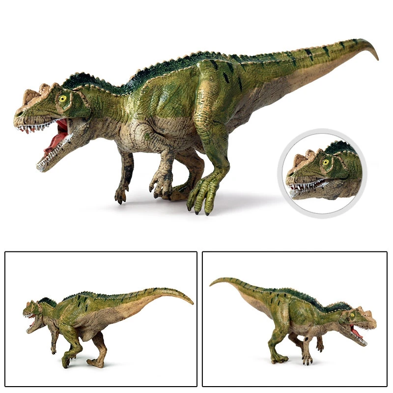 Одноцветное моделирование динозавра Юрского периода животных модель роговой Дракон Корона Дракон модель тиранозавра игрушка