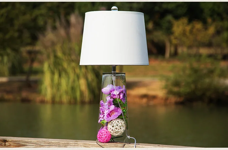 

TUDA 30X55cm Free Shipping LED Table Lamps American Style Country Table Lamp Modern Fashion Simple Elegant Study Bedroom Reading