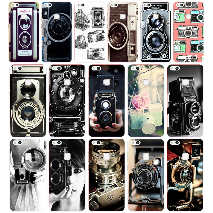 

82G Vintage Camera for Huawei P10 lite Case Cover Soft Silicone TPU Cover Back Protective for P10 lite case
