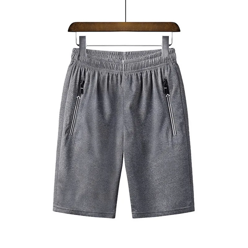 SHUJIN летние мужские шорты для бега с карманами на молнии тренировочный тренажерный зал Тренировка Шорты мужской спортивный костюм для бега приталенная подошва