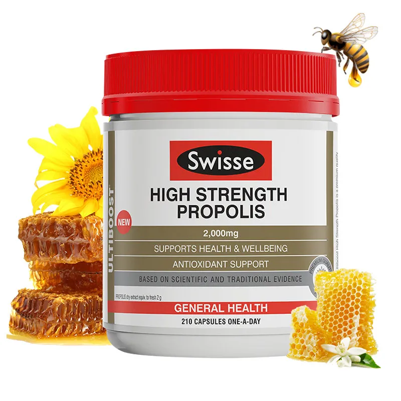 Australia Swisse Organic Propolis Flavonoid Amino Acids Vitamins ABCE Minerals Support General well-being Healing Agent | Красота и