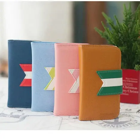 2012 New Arrival Fashion Premium Leather Wallet Case Dairy Pouch for Samsung Galaxy SIII S3 GS3 - 4 Colors Available |
