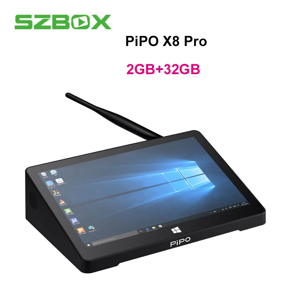 PIPO X8 Pro Mini PC 2GB 32GB 7 Inch 1280*800 W 10 Android 5.1 Dual OS intelZ8350 1.92GHz CPU HD Android TV BOX X8 Pro
