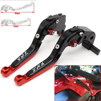

Motorcycle CNC Adjustable Foldable brake Clutch Levers For Benelli Jinpeng 502 TRK502 TRK 502 ADV 2003-2009 with Logo(TRK)