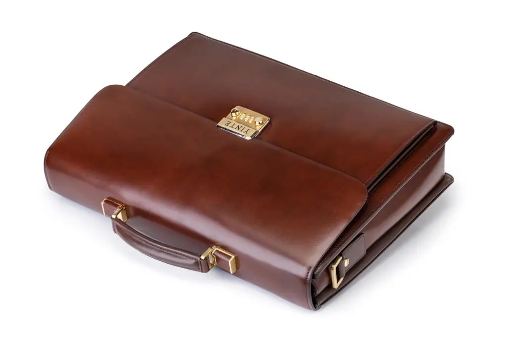 YINTE коричневый кожаный мешок Для мужчин большой Портфели Стиль сумка 15 дюймов сумки для ноутбуков адвокат сумки Docu Для мужчин t Для Мужчин's
