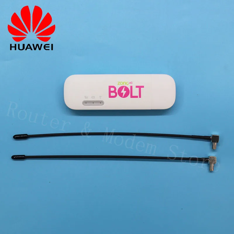 

Unlocked Huawei E8372 E8372h-153 4G Router With A Pair Of Antenna 150M LTE USB Wingle LTE 4G USB WiFi Modem Dongle Car Wifi