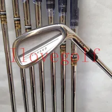Клюшки для гольфа, 8 шт, сертификатом от сертификационной 714 клюшки для гольфа комплект клюшки для гольфа 714 сертификатом от сертификационной клюшки для гольфа на возраст от 3 до 9 лет P динамический золото Сталь валы DHL