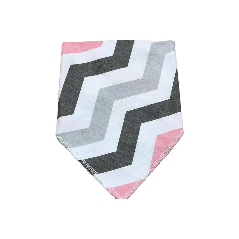 PUDCOCO Baby Feeding Head Scarf Towel Bib Boys Girls Cute Bandana Saliva Triangle Dribble Toddler Painting Drawing Pocket - Цвет: 1