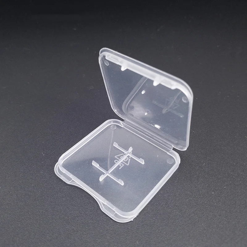 

TD SD Memory Card Case Holder Protector Transparent Plastic Box Storage Holder Memory Card Cases