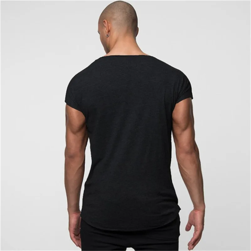 2019 Mens Summer Gyms Fitness Bodybuilding Muscle Men Cotton t Shirts O-Neck Fashion leisure and high qualit Tee Tops Clothing 2019 Mens Summer Gyms Fitness Bodybuilding Muscle Men Cotton t Shirts O-Neck Fashion leisure and high qualit Tee Tops Clothing
