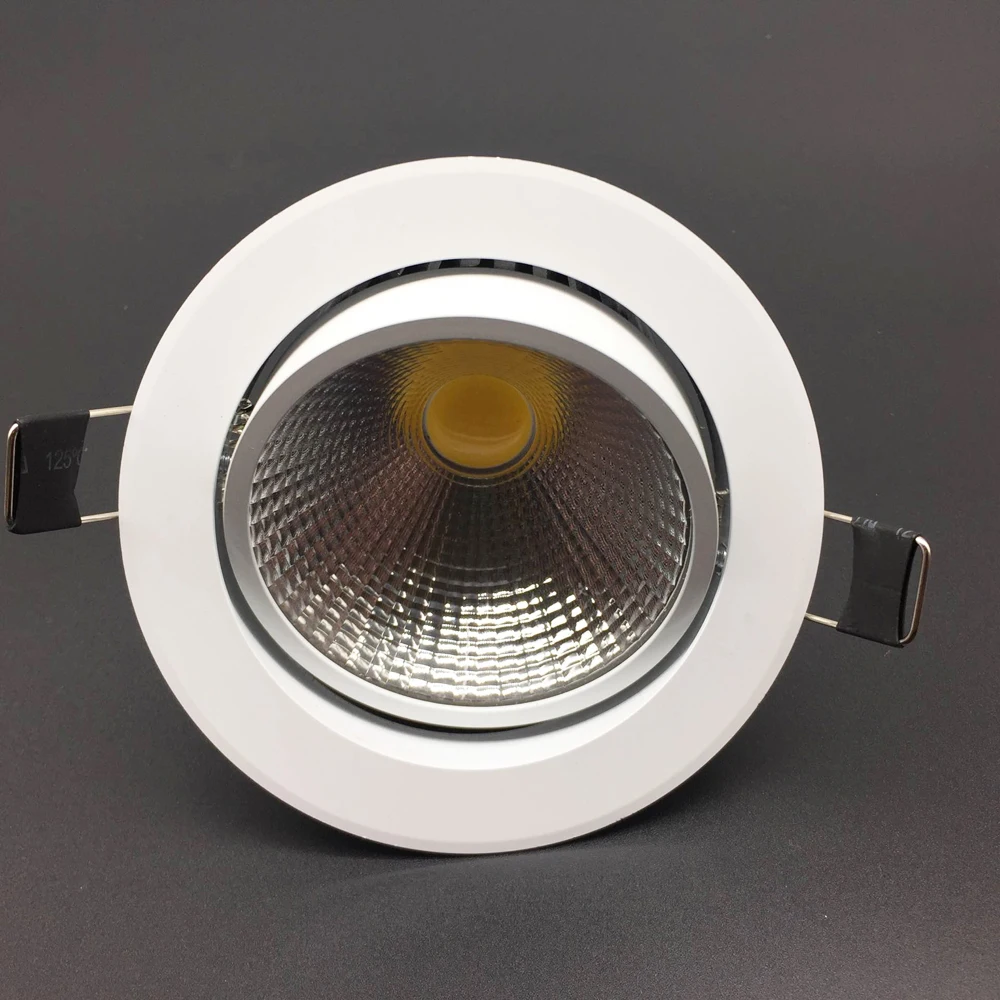 

10pcs New Dimmable LED Recessed Downlight Ceiling 3W 5W 7W 12W 85-265V COB LED DownLights COB Spot Down light Light Bulb