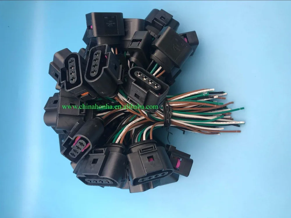 4 Way Женский 4B0973724 катушка зажигания разъем жгута проводов Ремкомплект чехол 1J0 973