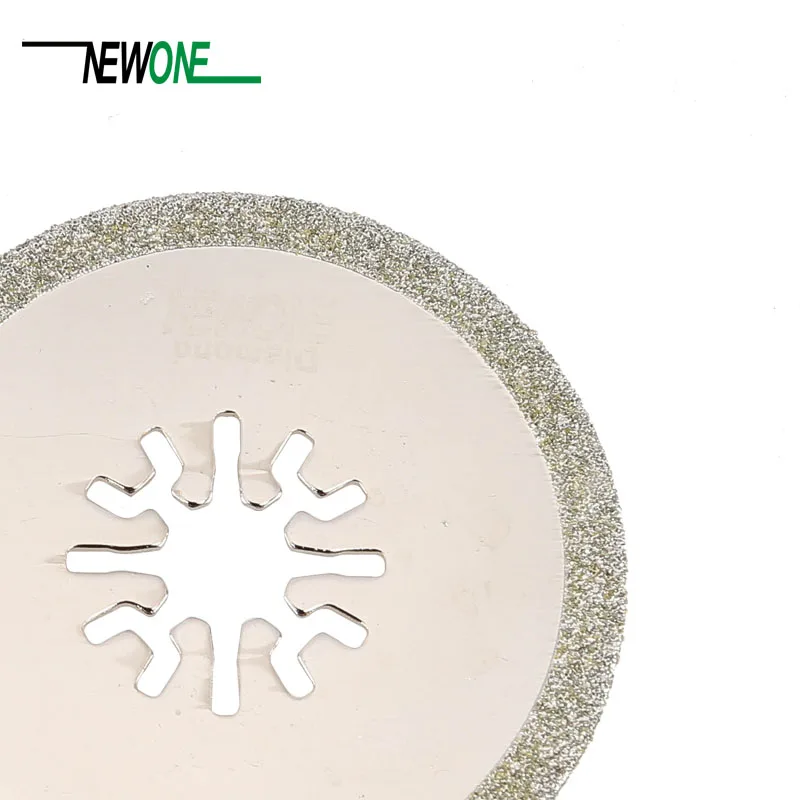 NEWONE 63mm Diamond circle oscillating multitool saw blade fit for most brands of renovator power tools as Fein, Bosch NEWONE 63mm Diamond circle oscillating multitool saw blade fit for most brands of renovator power tools as Fein, Bosch