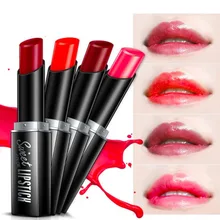 Новинка, 8 цветов, Увлажняющая помада, водонепроницаемый долговечный матовый бархат, наклейка в форме губ, помада-карандаш для губ, блеск для губ, Сексуальный макияж