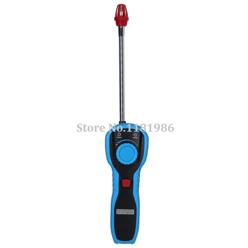 

BSIDE EGD01 Handheld Gas Leak Detector / Gas Analyzer / Combustible Gas Detector with High Sensitivity Visible Audible Alarm