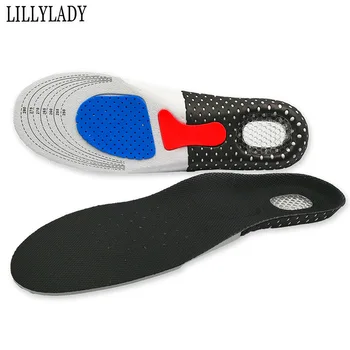 

Men and women sports running orthopedics massage shock absorber foot arch support orthopedic silicone insole