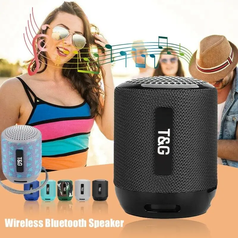 

Wireless Bluetooth Speaker Waterproof Column Stereo Bass Subwoofer Mini Soundbox